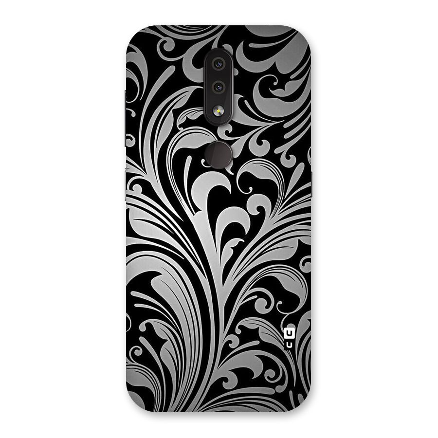 Grey Beauty Pattern Back Case for Nokia 4.2