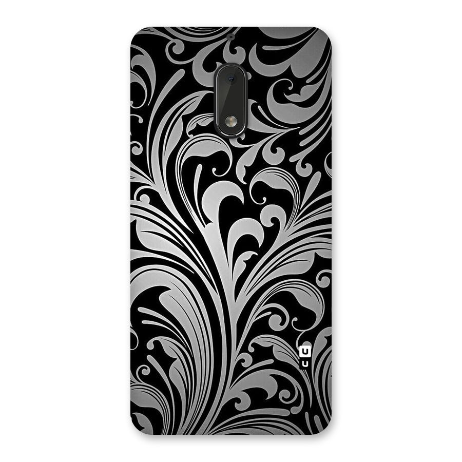 Grey Beauty Pattern Back Case for Nokia 6