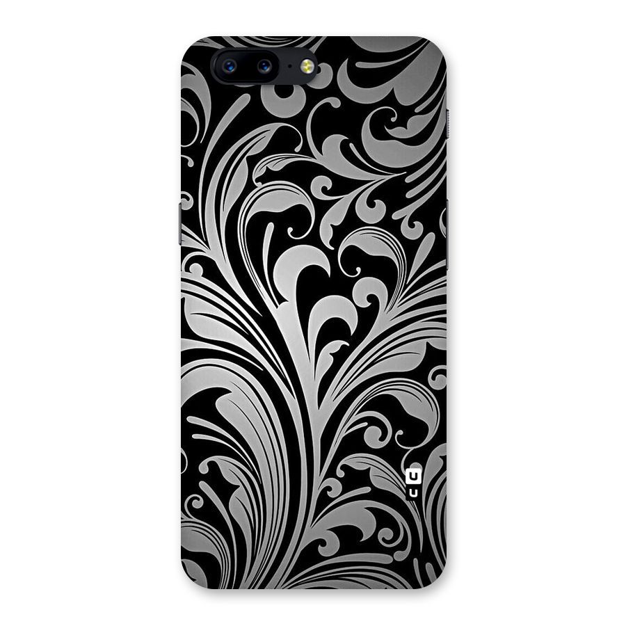 Grey Beauty Pattern Back Case for OnePlus 5