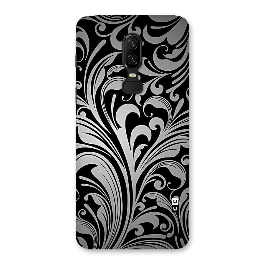 Grey Beauty Pattern Back Case for OnePlus 6