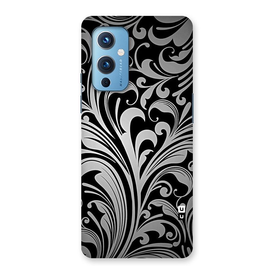 Grey Beauty Pattern Back Case for OnePlus 9