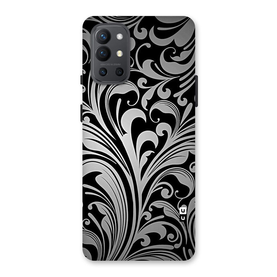Grey Beauty Pattern Back Case for OnePlus 9R