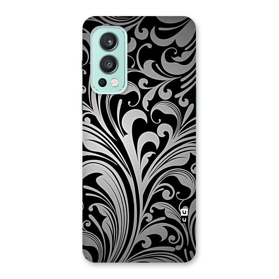 Grey Beauty Pattern Back Case for OnePlus Nord 2 5G
