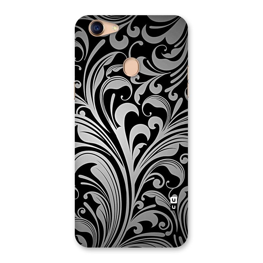 Grey Beauty Pattern Back Case for Oppo F5 Youth