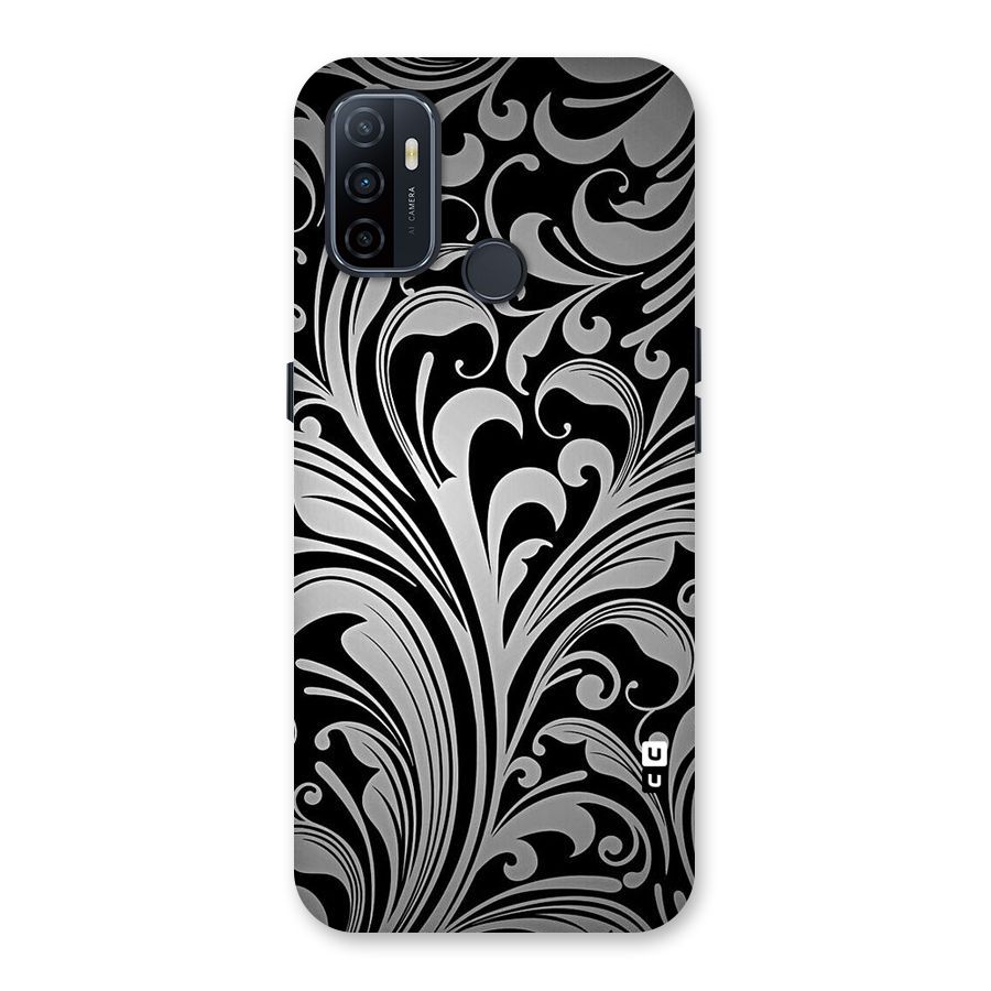 Grey Beauty Pattern Back Case for Oppo A32