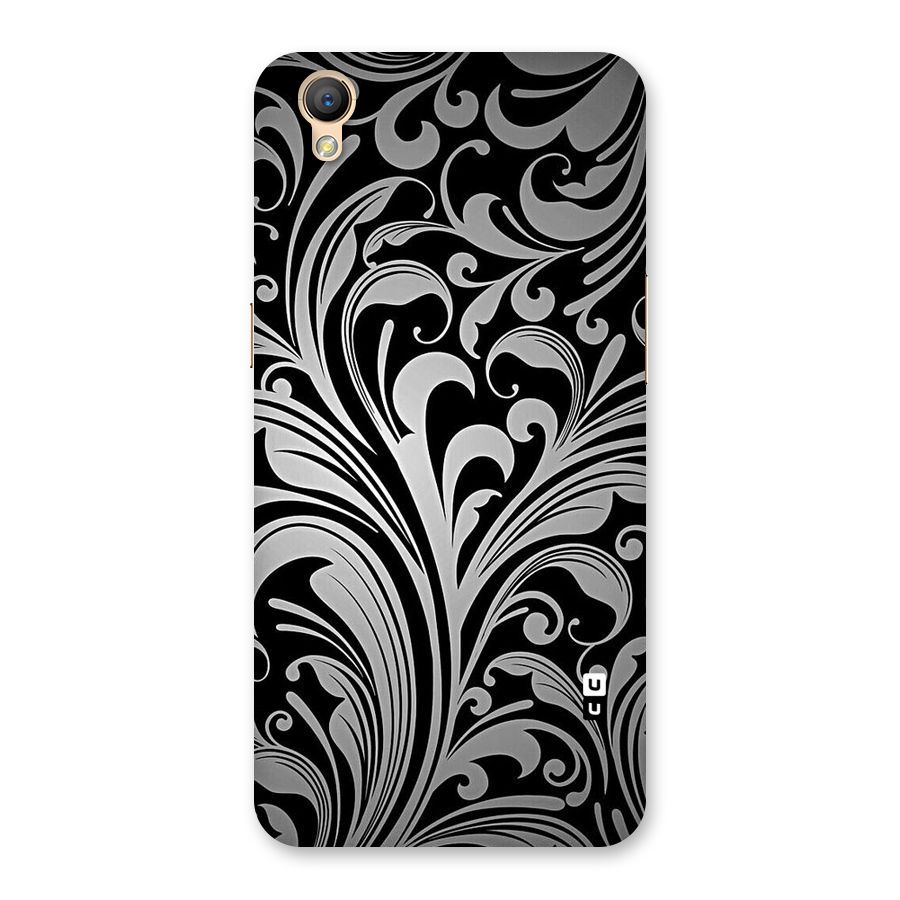 Grey Beauty Pattern Back Case for Oppo A37