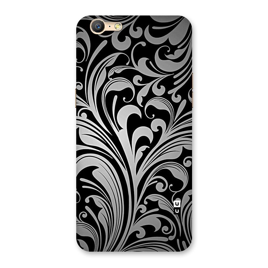 Grey Beauty Pattern Back Case for Oppo A39