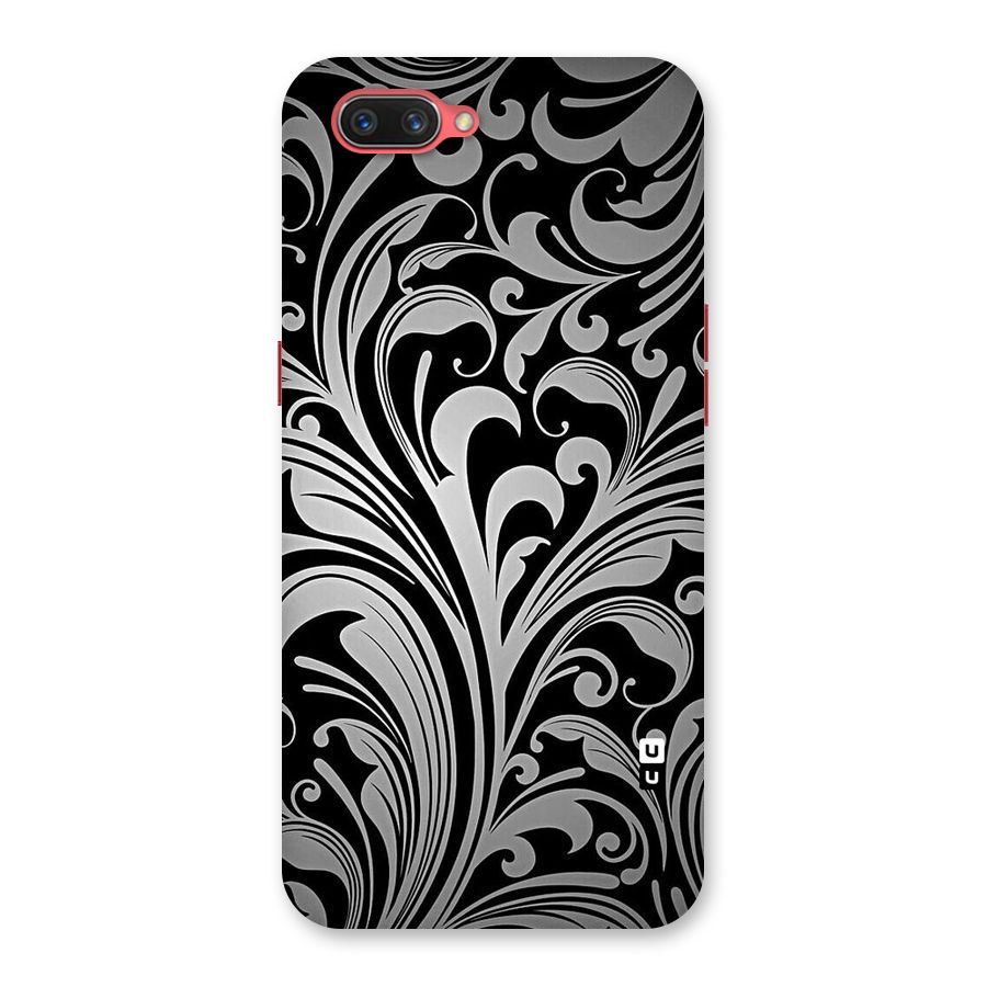 Grey Beauty Pattern Back Case for Oppo A3s
