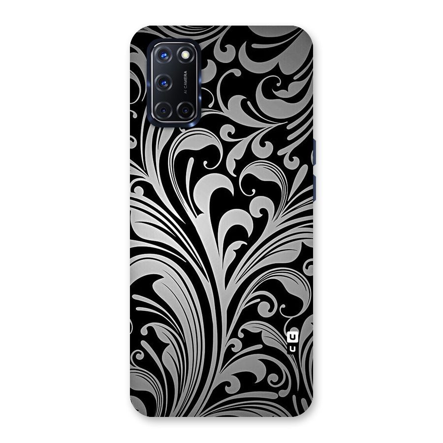 Grey Beauty Pattern Back Case for Oppo A52