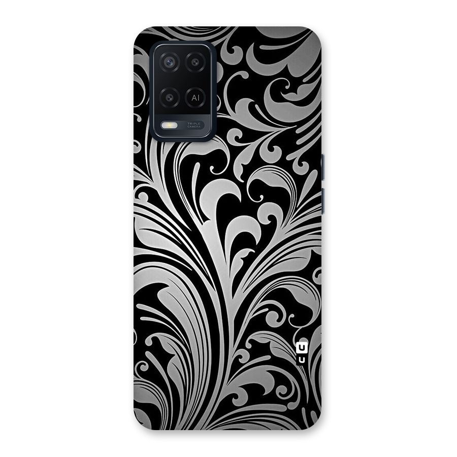 Grey Beauty Pattern Back Case for Oppo A54