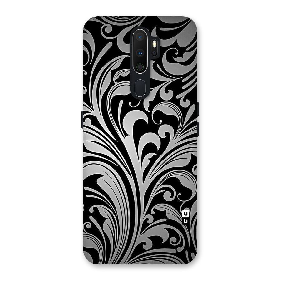 Grey Beauty Pattern Back Case for Oppo A5 (2020)