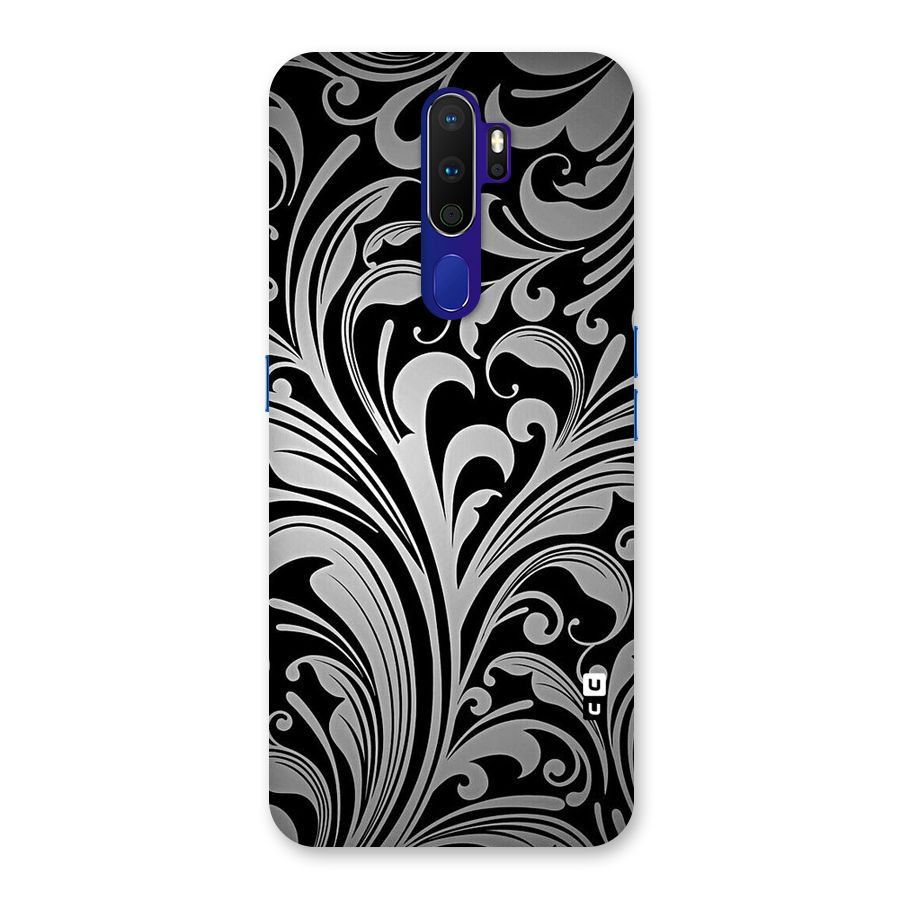 Grey Beauty Pattern Back Case for Oppo A9 (2020)