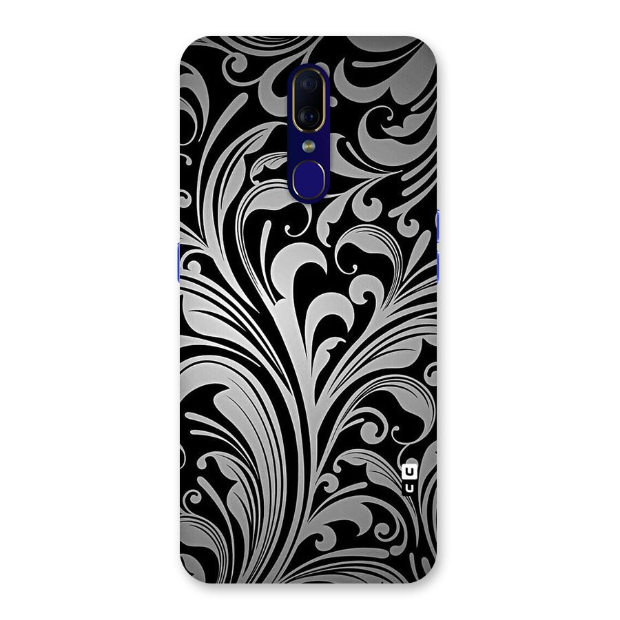 Grey Beauty Pattern Back Case for Oppo F11