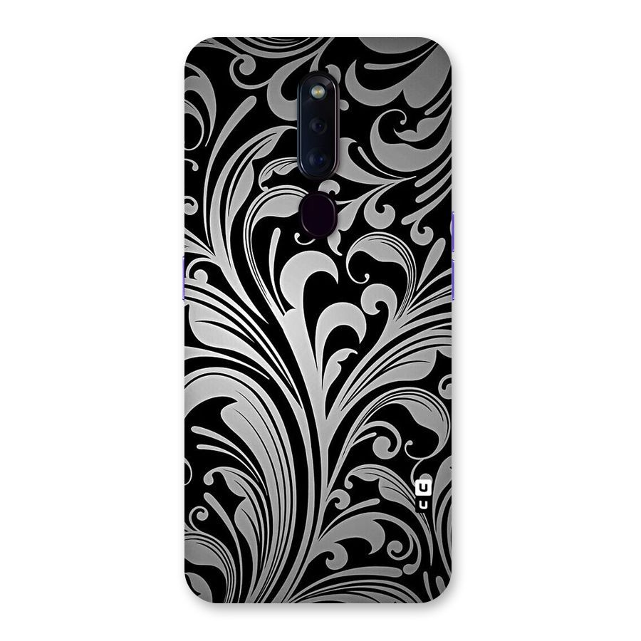Grey Beauty Pattern Back Case for Oppo F11 Pro