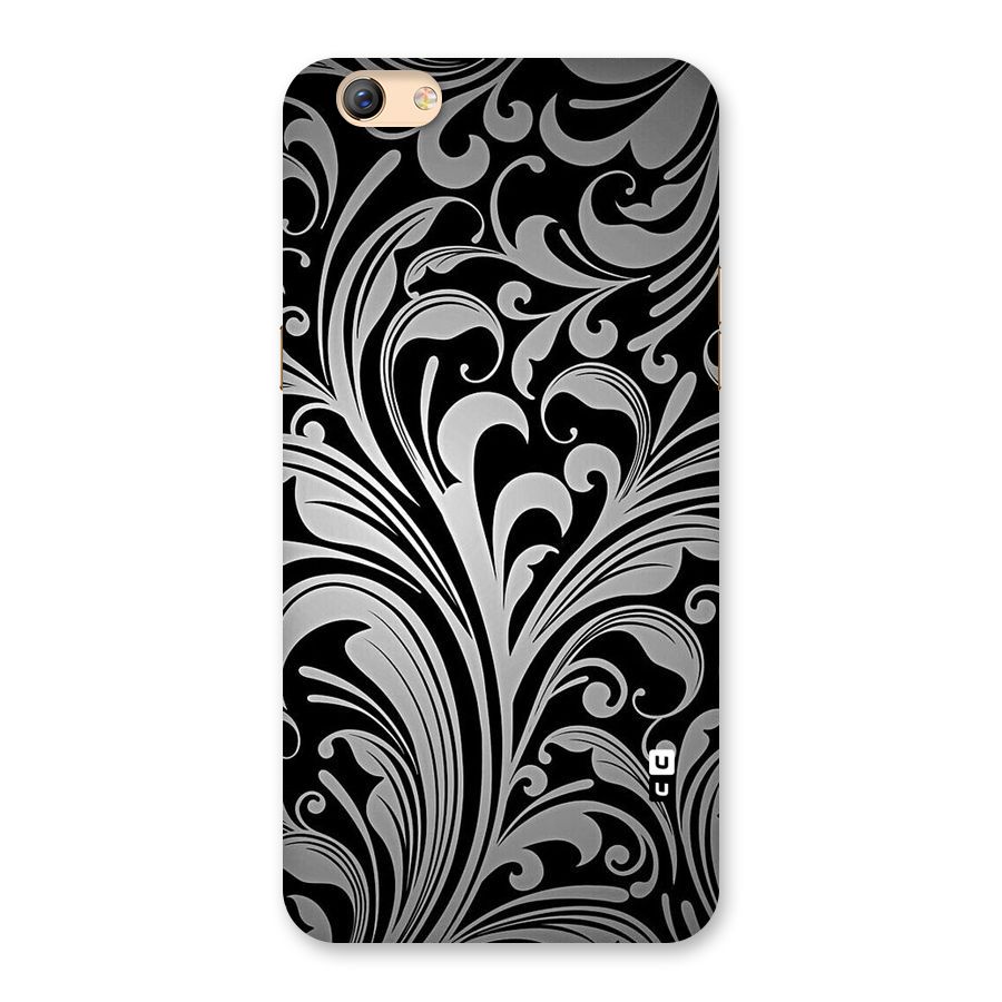 Grey Beauty Pattern Back Case for Oppo F3 Plus