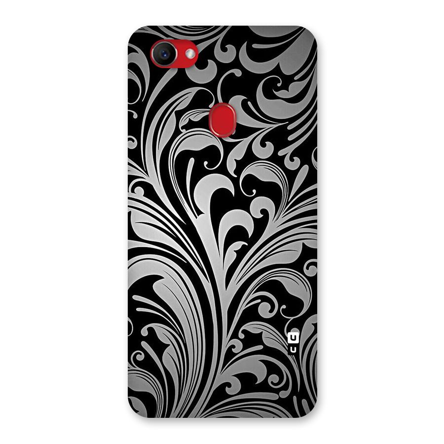 Grey Beauty Pattern Back Case for Oppo F7