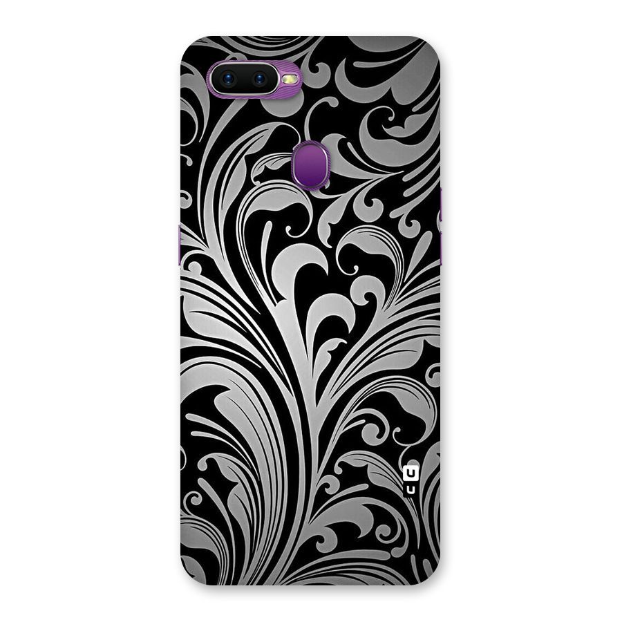 Grey Beauty Pattern Back Case for Oppo F9