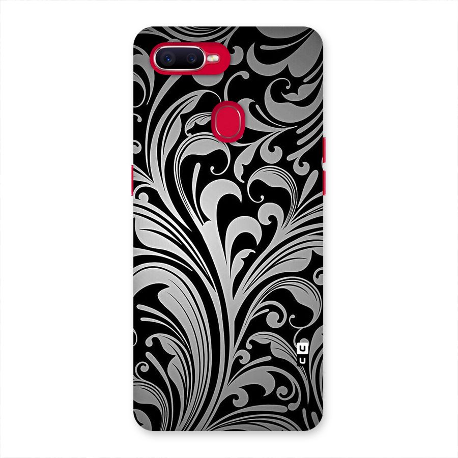 Grey Beauty Pattern Back Case for Oppo F9 Pro