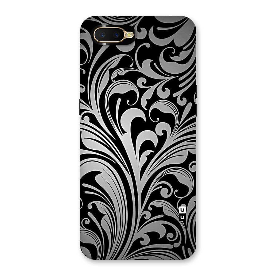 Grey Beauty Pattern Back Case for Oppo K1