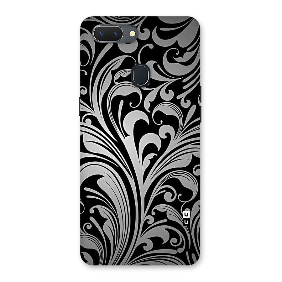 Grey Beauty Pattern Back Case for Oppo Realme 2