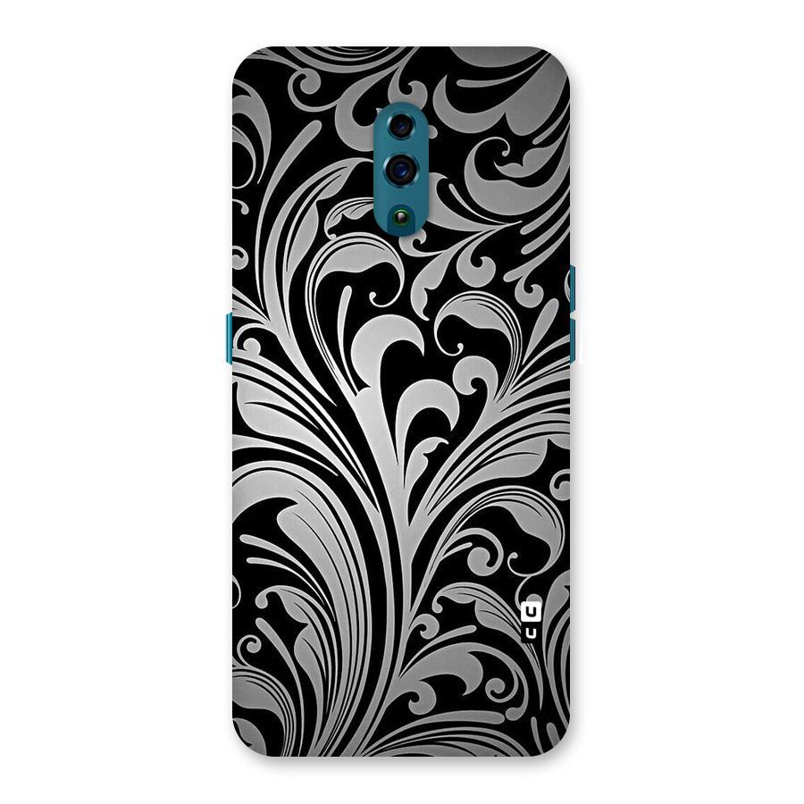 Grey Beauty Pattern Back Case for Oppo Reno