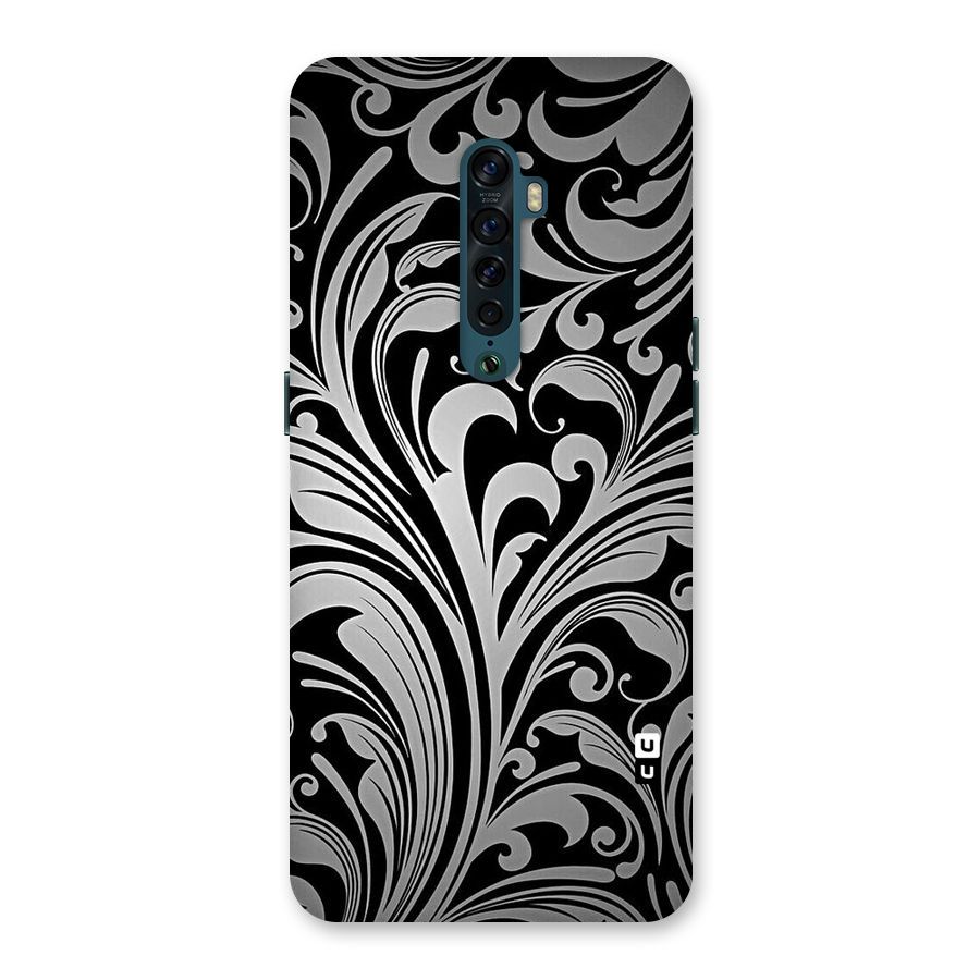 Grey Beauty Pattern Back Case for Oppo Reno2