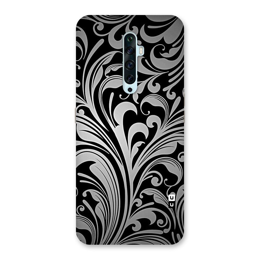 Grey Beauty Pattern Back Case for Oppo Reno2 F