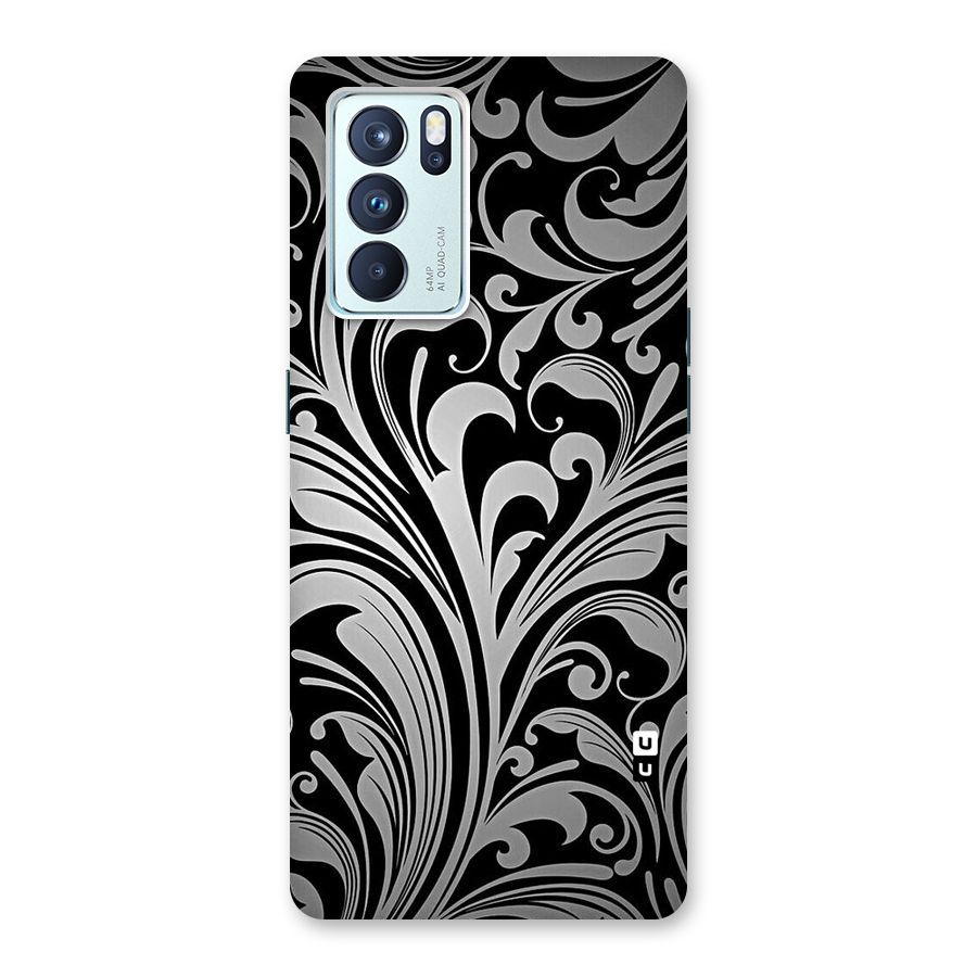 Grey Beauty Pattern Back Case for Oppo Reno6 Pro 5G