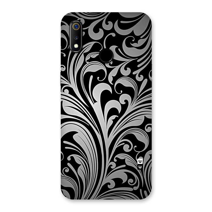 Grey Beauty Pattern Back Case for Realme 3