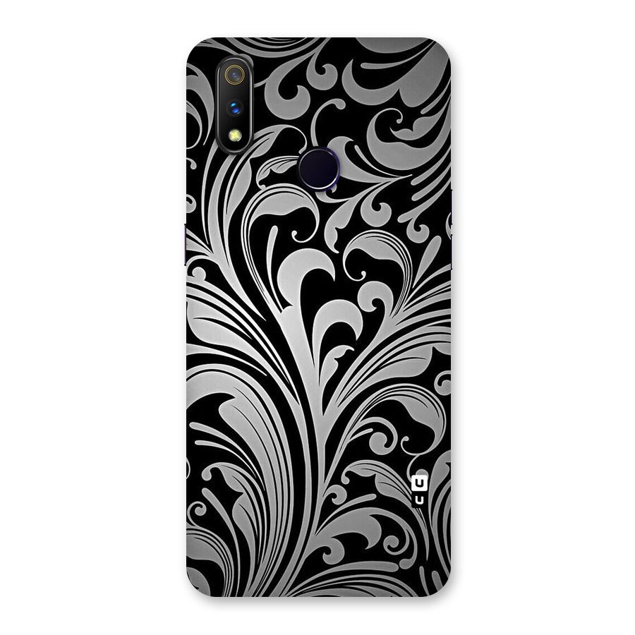 Grey Beauty Pattern Back Case for Realme 3 Pro