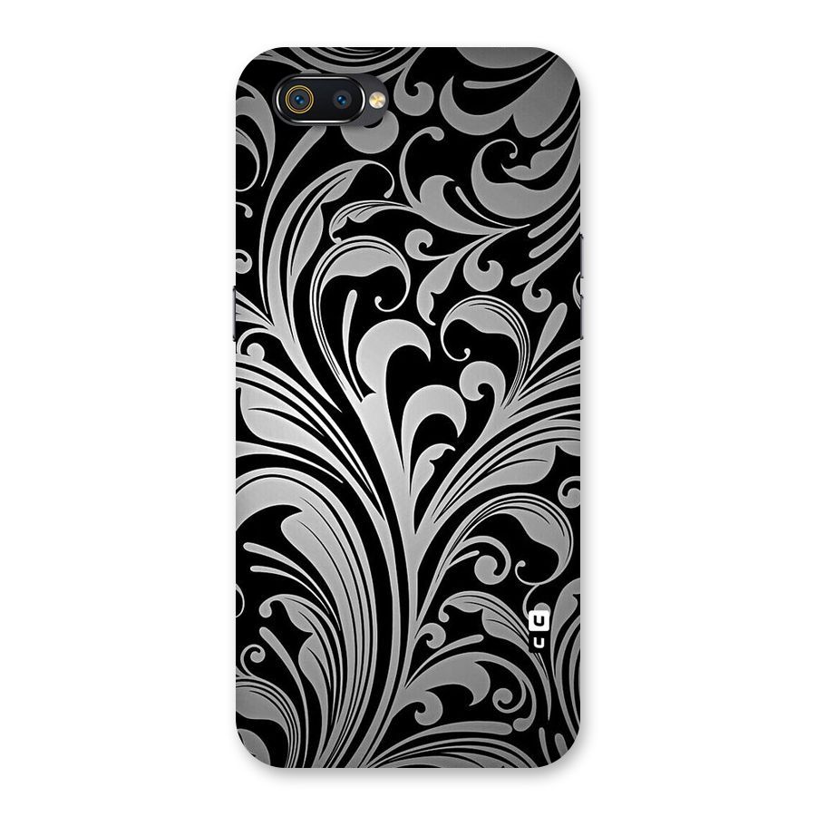 Grey Beauty Pattern Back Case for Realme C2