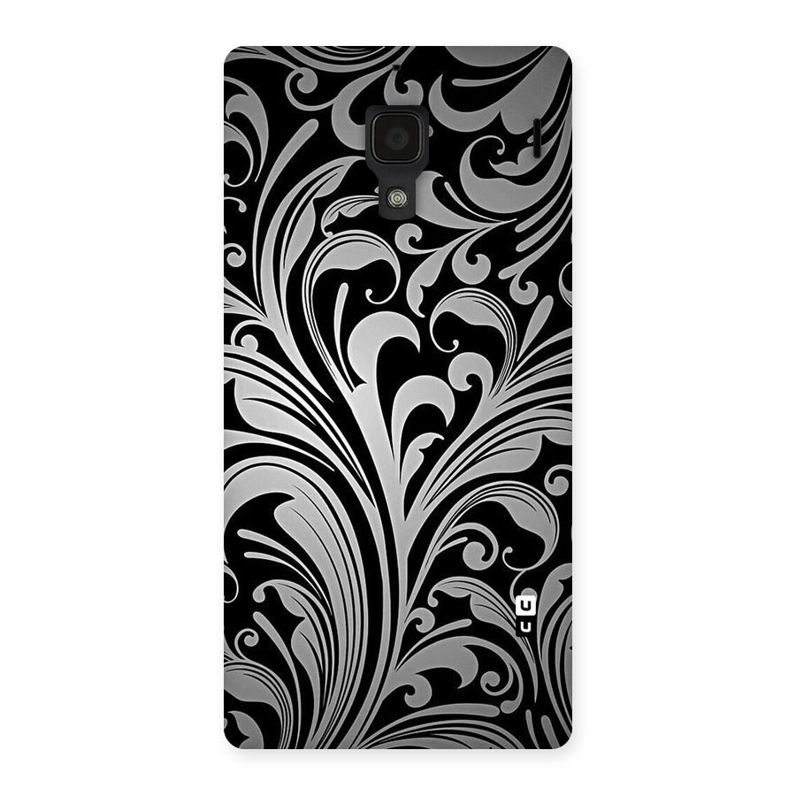 Grey Beauty Pattern Back Case for Redmi 1S