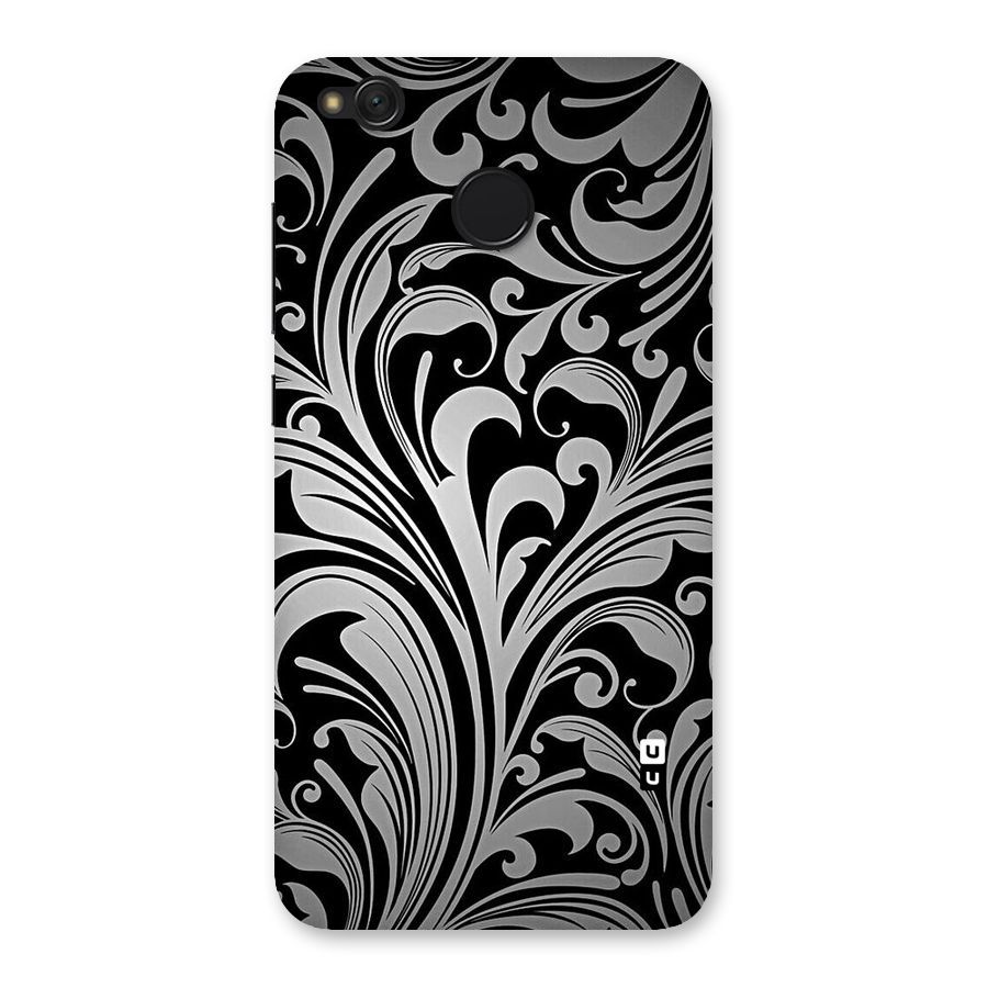Grey Beauty Pattern Back Case for Redmi 4