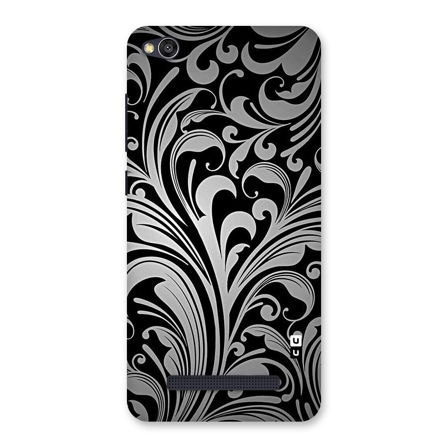 Grey Beauty Pattern Back Case for Redmi 4A
