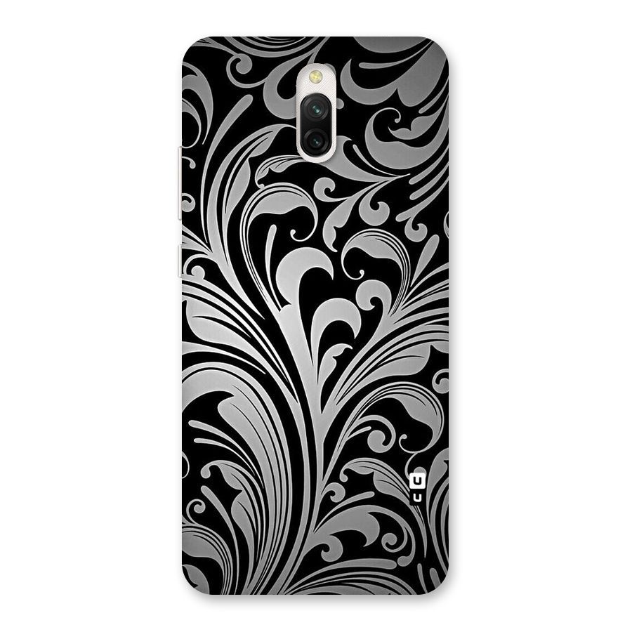 Grey Beauty Pattern Back Case for Redmi 8A Dual