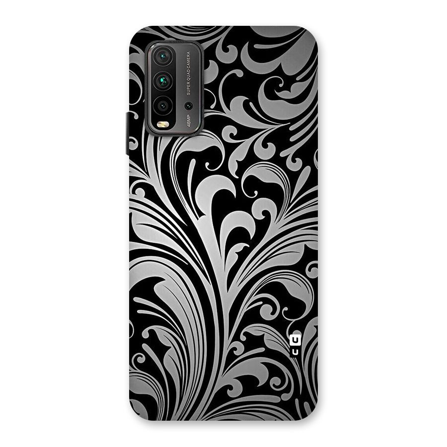 Grey Beauty Pattern Back Case for Redmi 9 Power