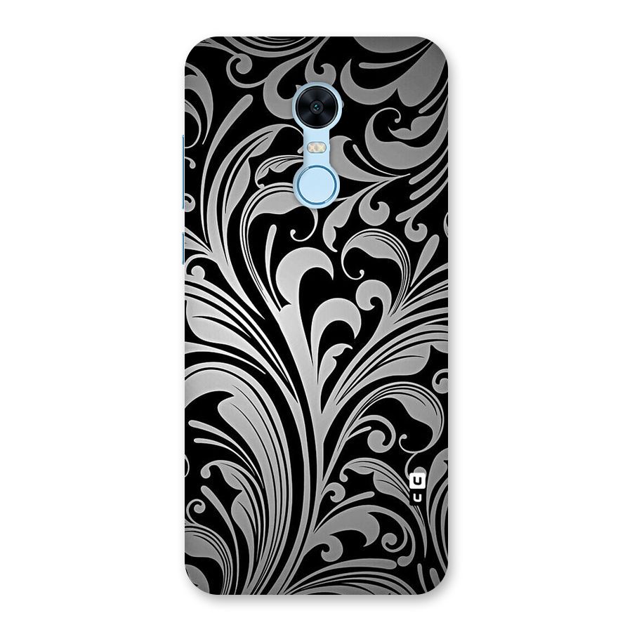 Grey Beauty Pattern Back Case for Redmi Note 5