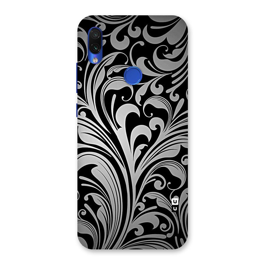 Grey Beauty Pattern Back Case for Redmi Note 7S