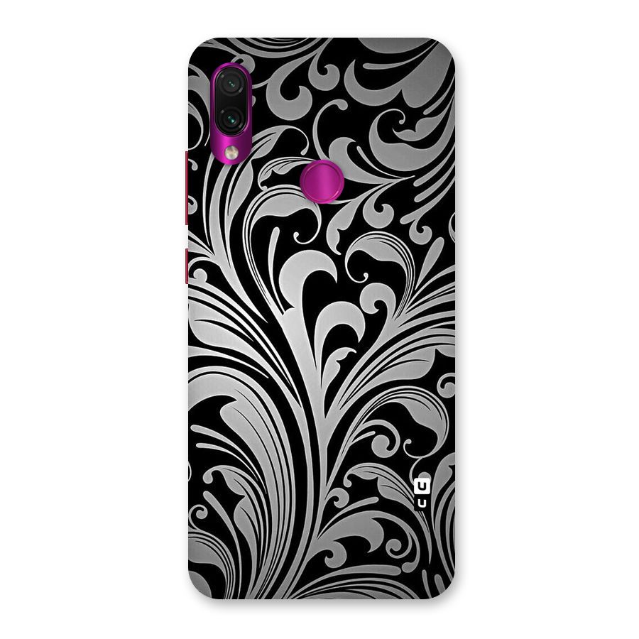 Grey Beauty Pattern Back Case for Redmi Note 7 Pro