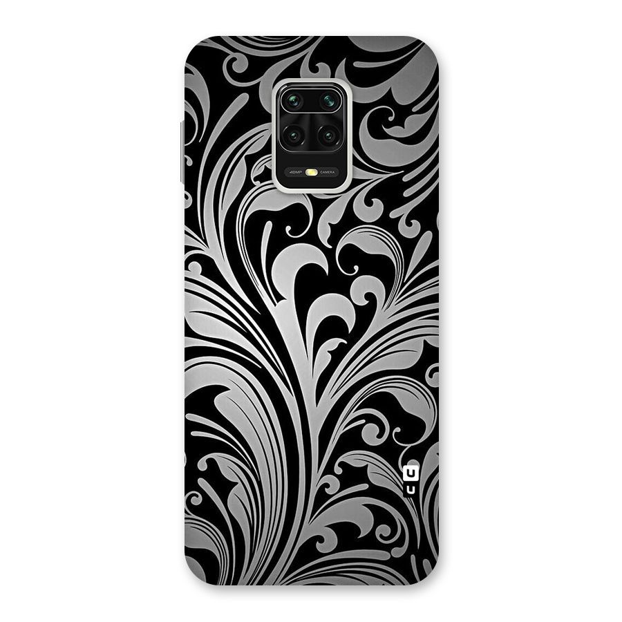 Grey Beauty Pattern Back Case for Redmi Note 9 Pro