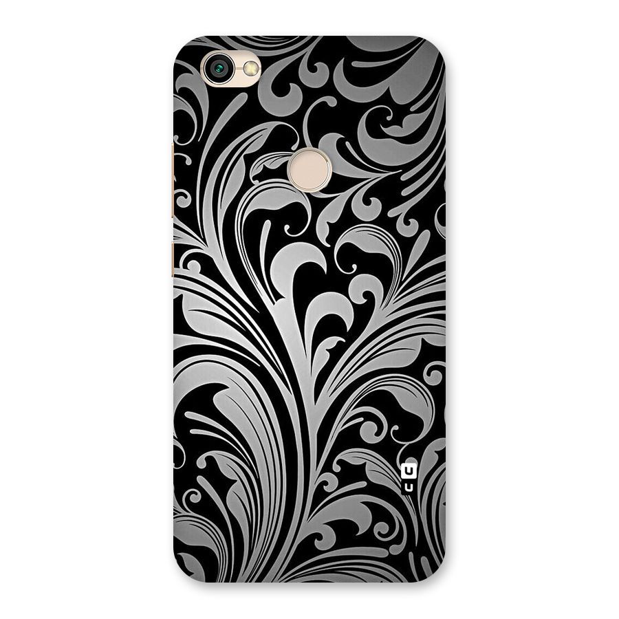 Grey Beauty Pattern Back Case for Redmi Y1 2017