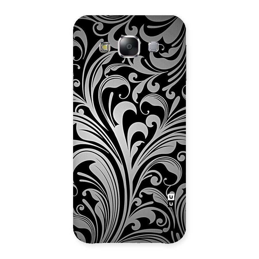 Grey Beauty Pattern Back Case for Samsung Galaxy E5