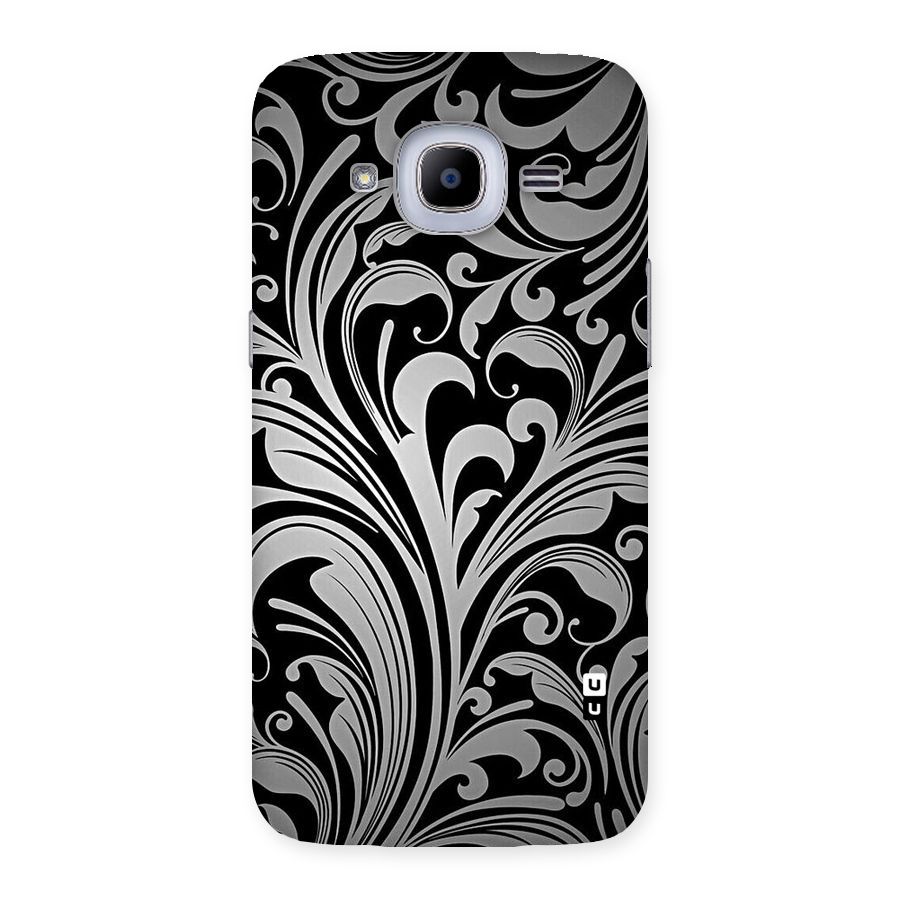 Grey Beauty Pattern Back Case for Samsung Galaxy J2 Pro