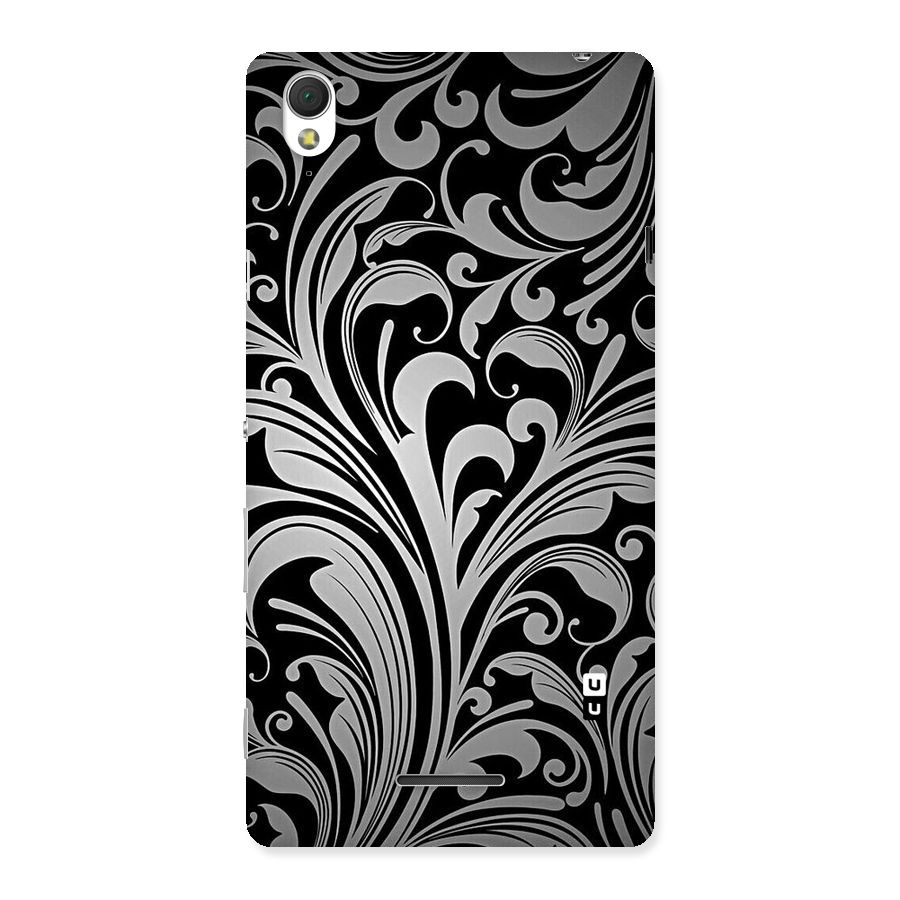 Grey Beauty Pattern Back Case for Sony Xperia T3