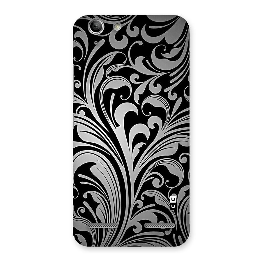 Grey Beauty Pattern Back Case for Vibe K5