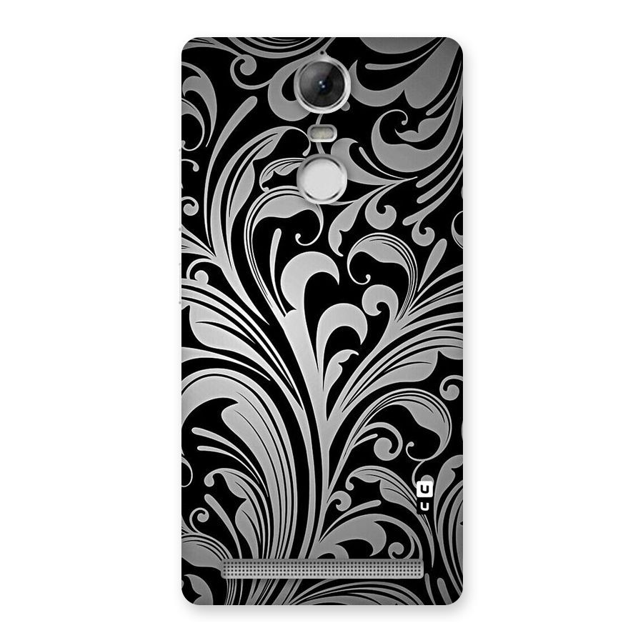 Grey Beauty Pattern Back Case for Vibe K5 Note