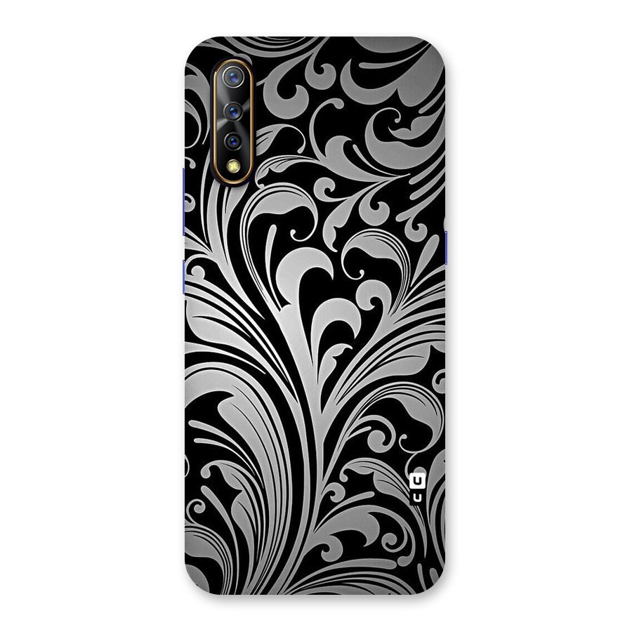 Grey Beauty Pattern Back Case for Vivo S1