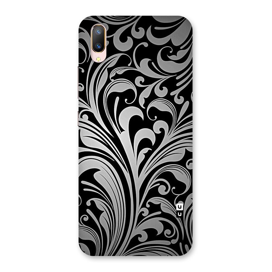 Grey Beauty Pattern Back Case for Vivo V11 Pro