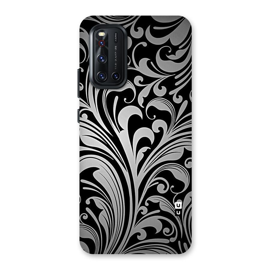 Grey Beauty Pattern Back Case for Vivo V19