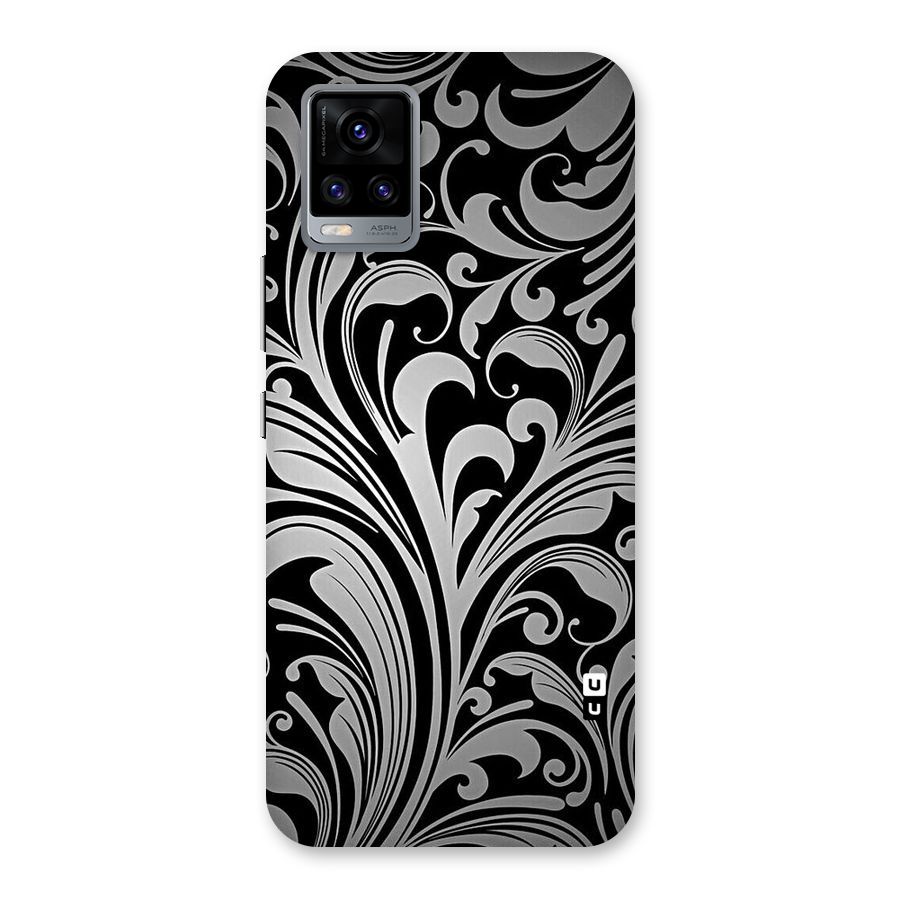 Grey Beauty Pattern Back Case for Vivo V20